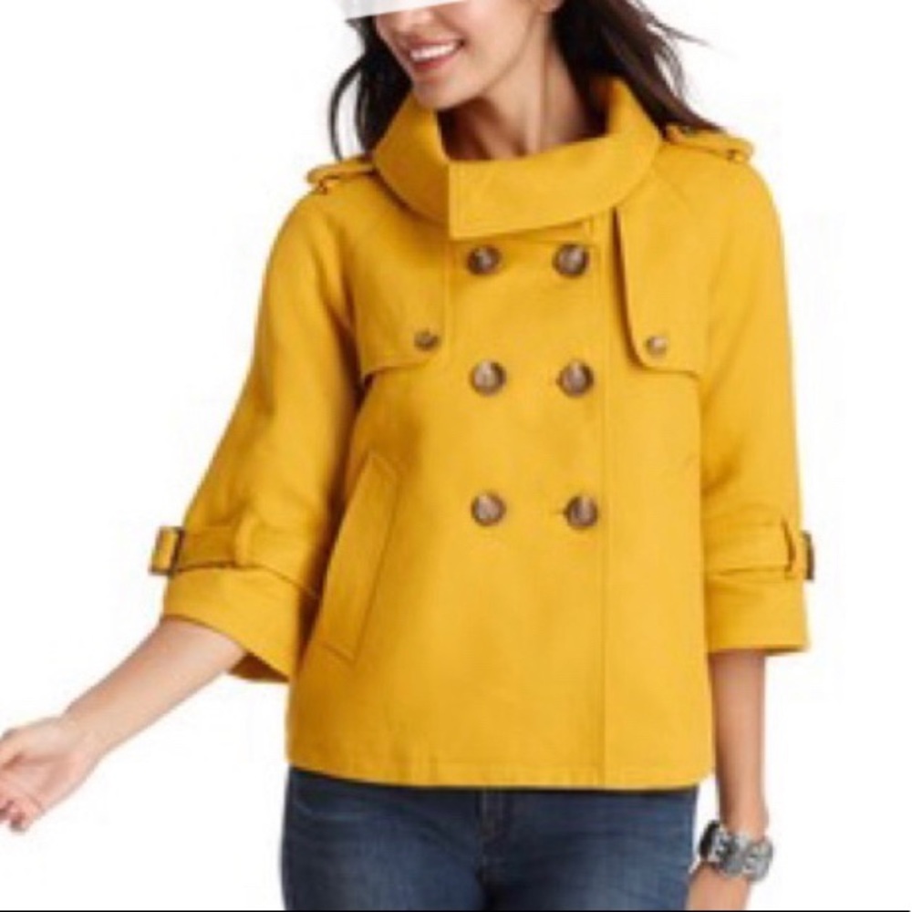 🆕Cropped Swing Peacoat